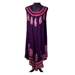 Ace Fashion Trendy Embroidered Ladies Dress Size Free Size
